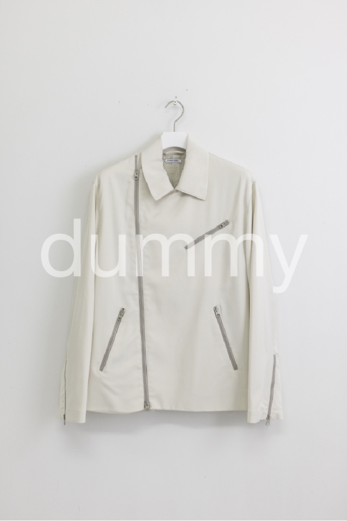 Cracked Leather Tailored Jacket