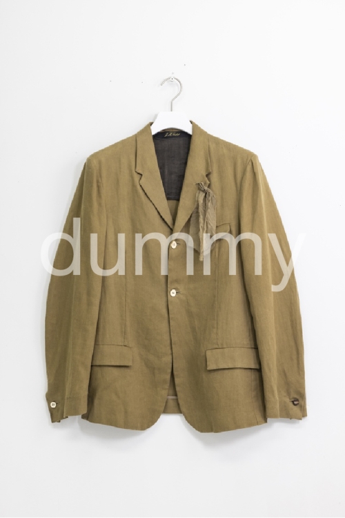 Cracked Leather Tailored Jacket