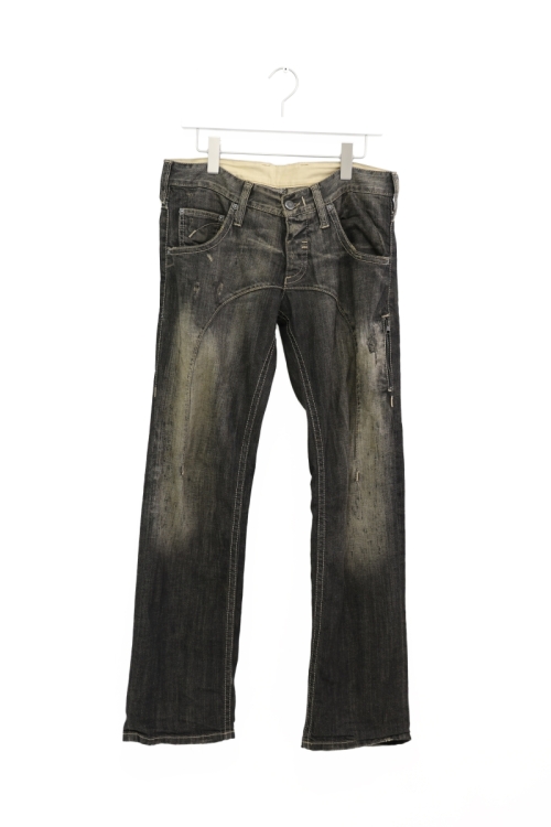 Distressed Denim Pants